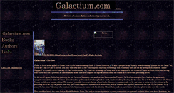 Desktop Screenshot of galactium.com